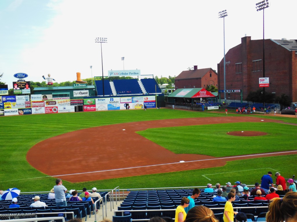 Hadlock Field, the home of the Portland Sea Dogs and the Sea Dog Biscuit.